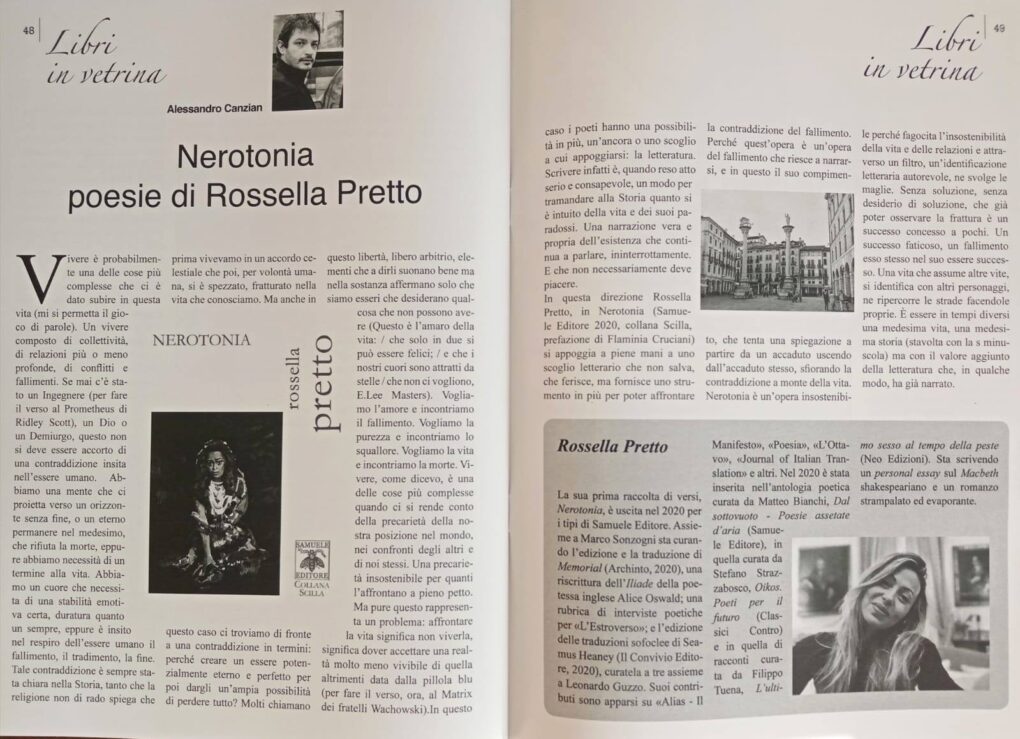 Scopri di più sull'articolo Nerotonia ne L’Editoriale del Cilento – novembre 2020