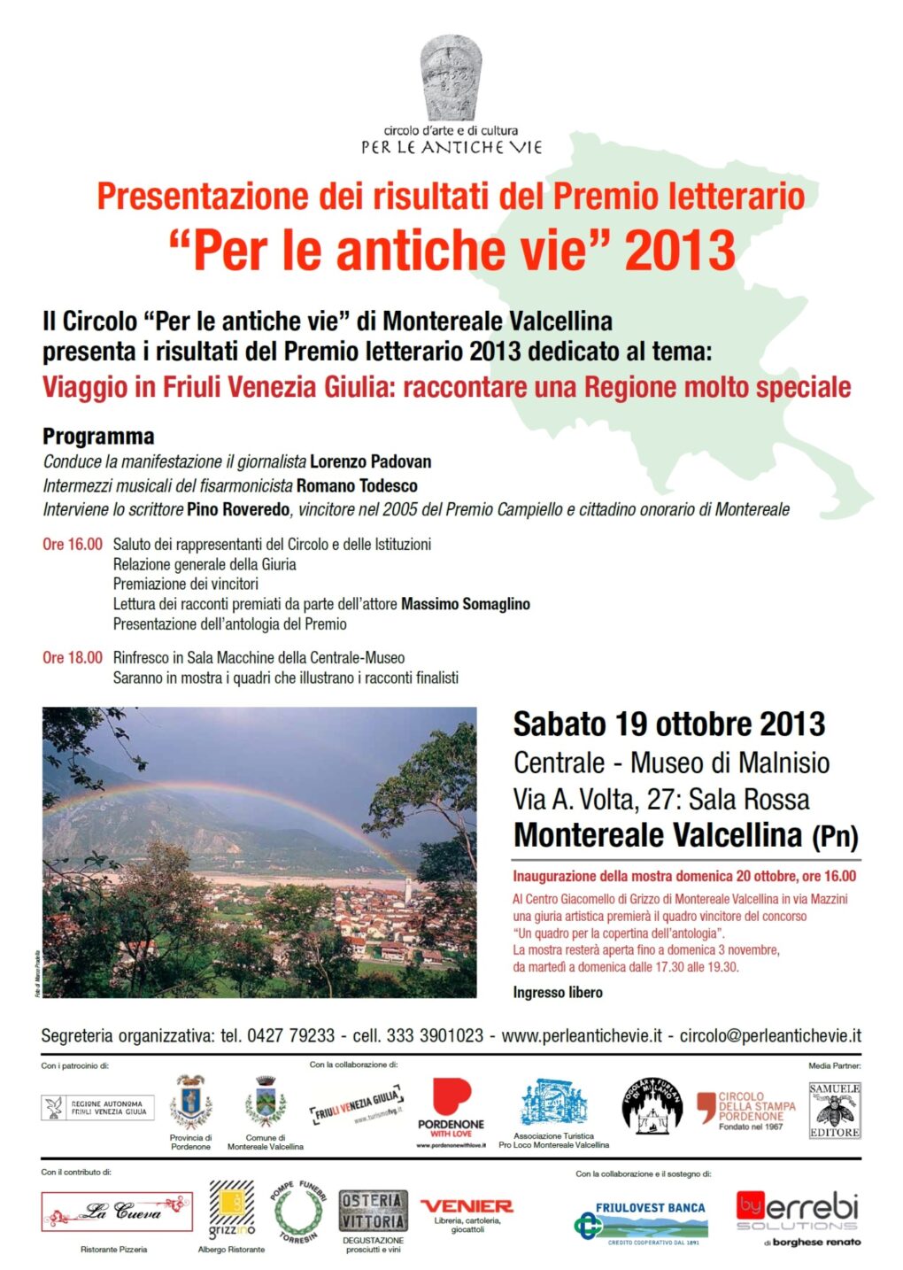 Scopri di più sull'articolo Premiazione “Per le antiche vie” 2013