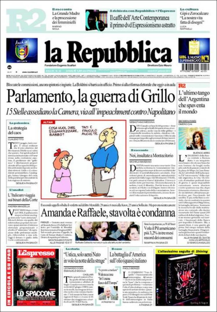 Al momento stai visualizzando da “La Repubblica” del 31 gennaio – su “Al ritmo di putipù”