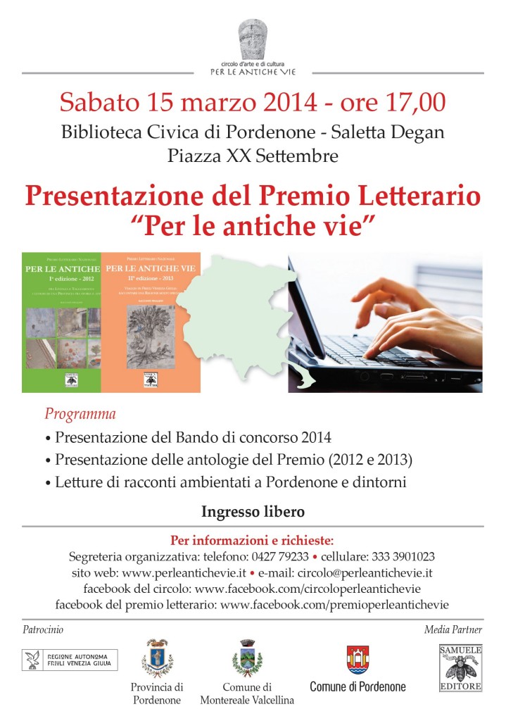 Scopri di più sull'articolo Per le Antiche Vie 2014 – Pordenone 15 marzo