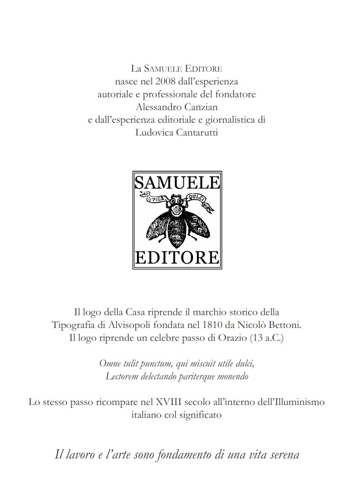 Scopri di più sull'articolo PRESENTAZIONE ATTIVITA’ SAMUELE EDITORE