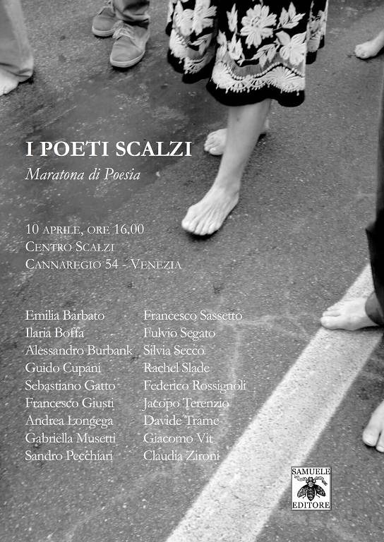 Al momento stai visualizzando I poeti scalzi – Venezia, 10 aprile