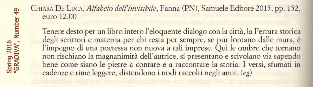 Scopri di più sull'articolo da Gradiva su “Alfabeto dell’invisibile”