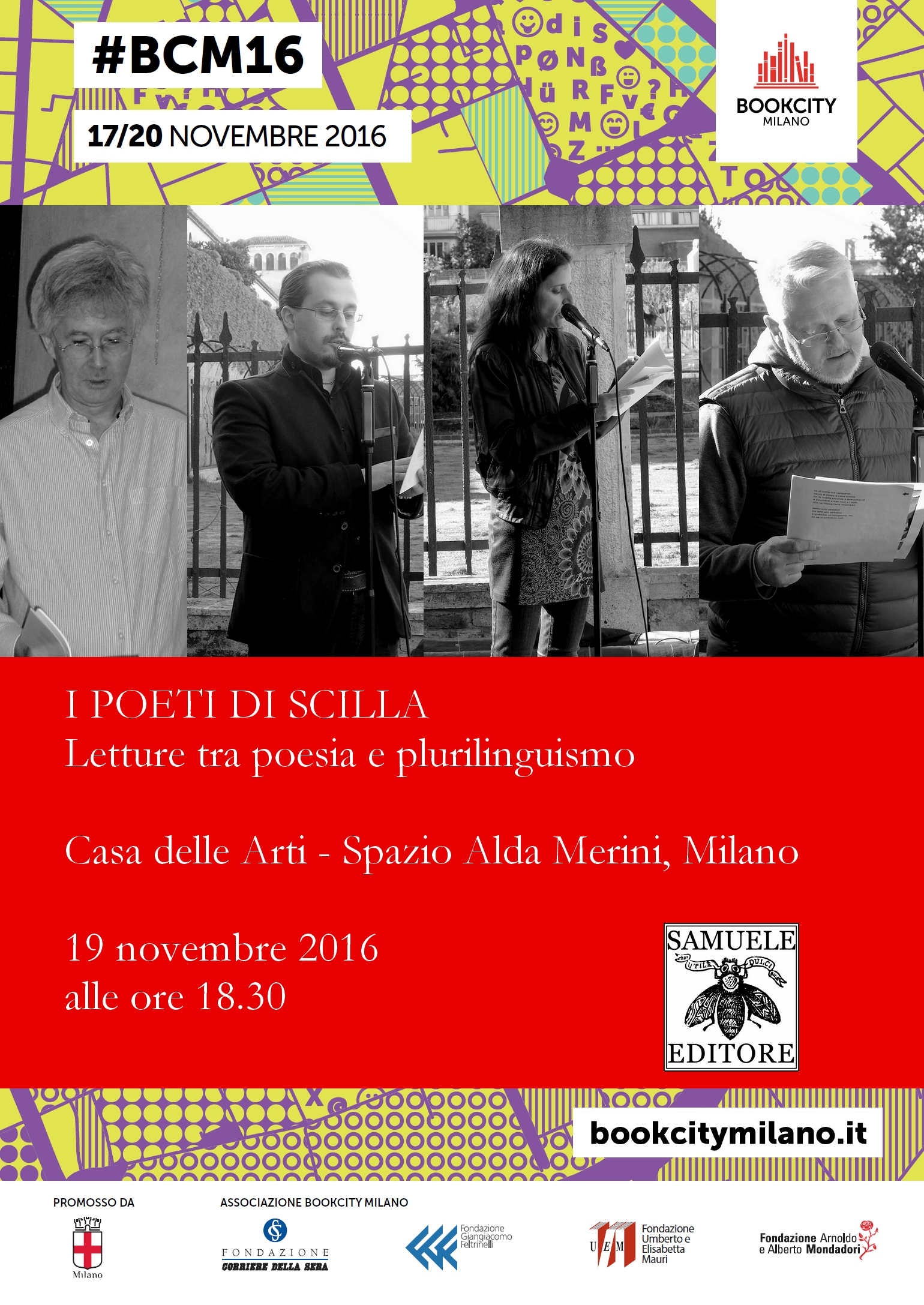 Al momento stai visualizzando I Poeti di Scilla al Book City Milano – 19 novembre