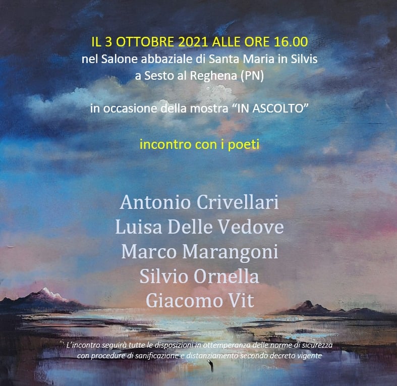 Al momento stai visualizzando Lettura “In ascolto” – 3 ottobre