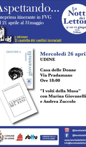 Scopri di più sull'articolo Distopica ad Aspettando la Notte dei lettori, Udine – 26 aprile