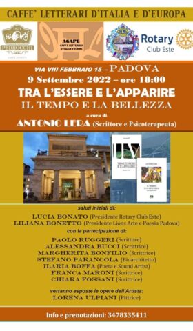 Scopri di più sull'articolo Ilaria Boffa al caffé Pedrocchi, Padova – 9 settembre