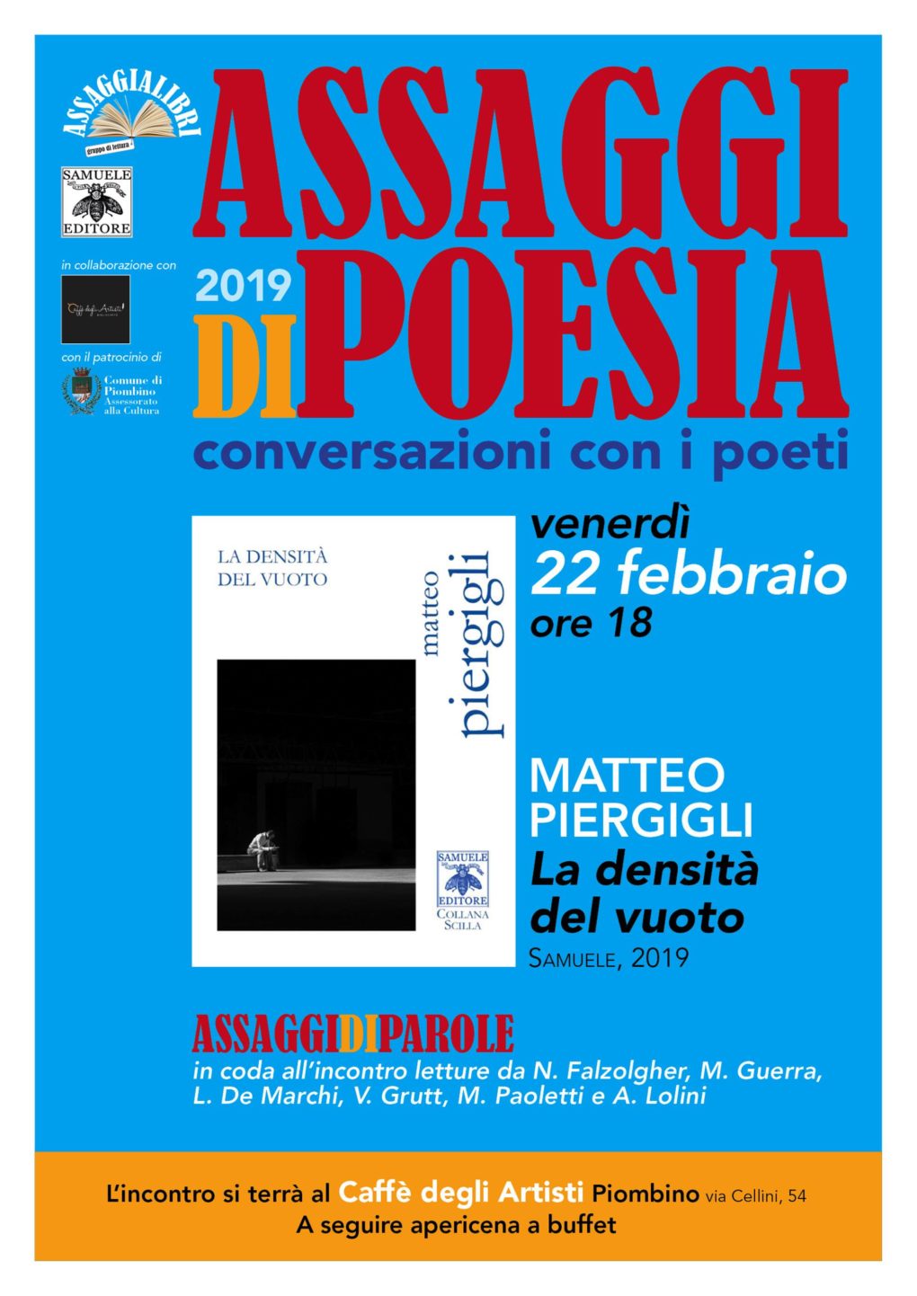 Scopri di più sull'articolo Matteo Piergigli ad Assaggi di Poesia 2019