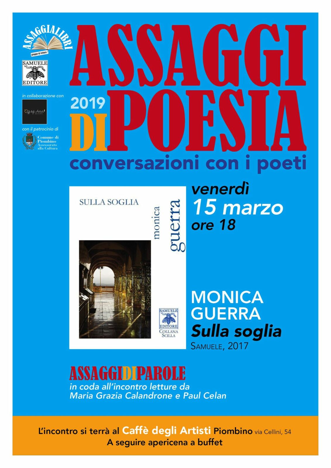 Al momento stai visualizzando Monica Guerra ad Assaggi di Poesia 2019