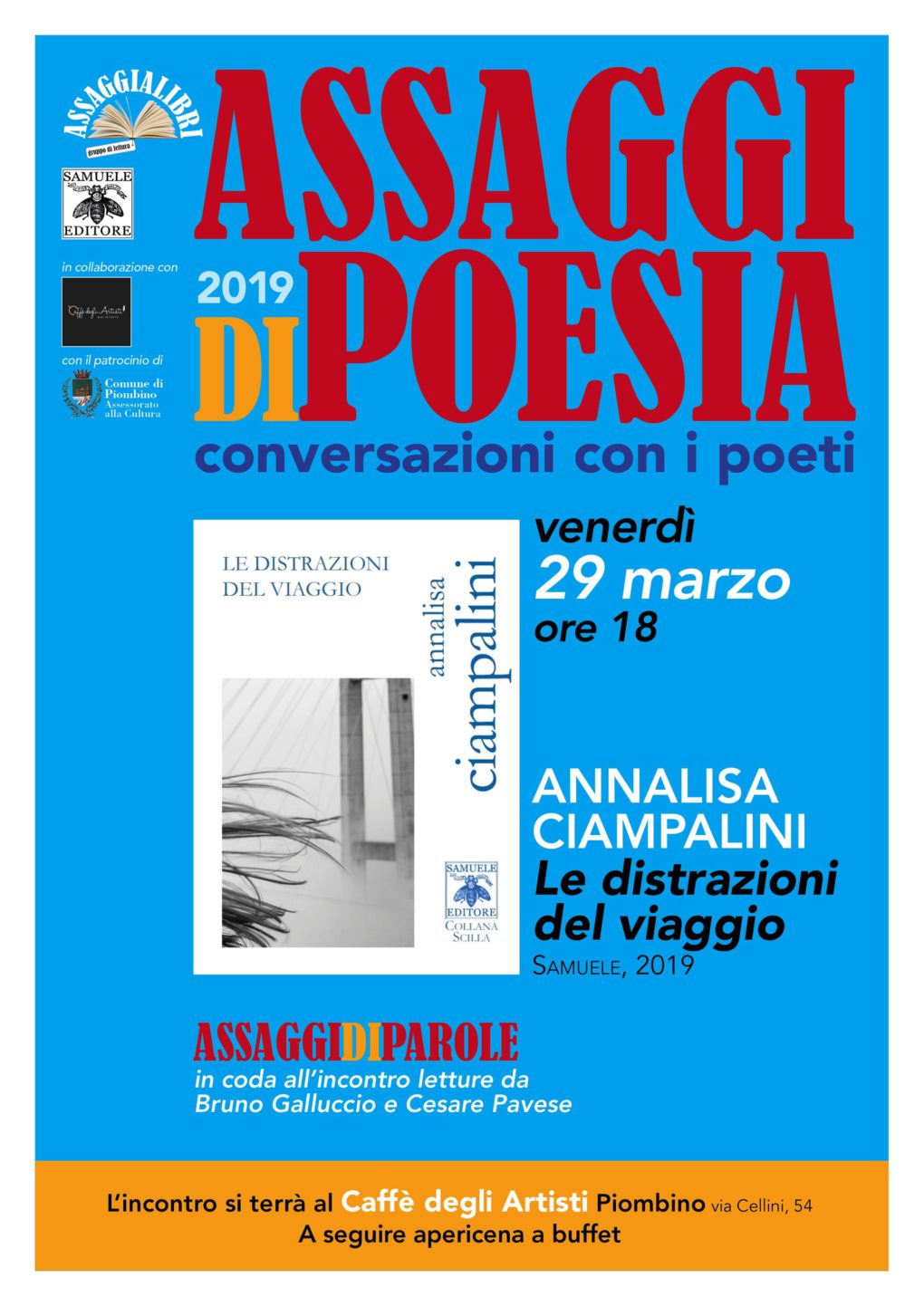 Scopri di più sull'articolo Annalisa Ciampalini ad Assaggi di Poesia 2019