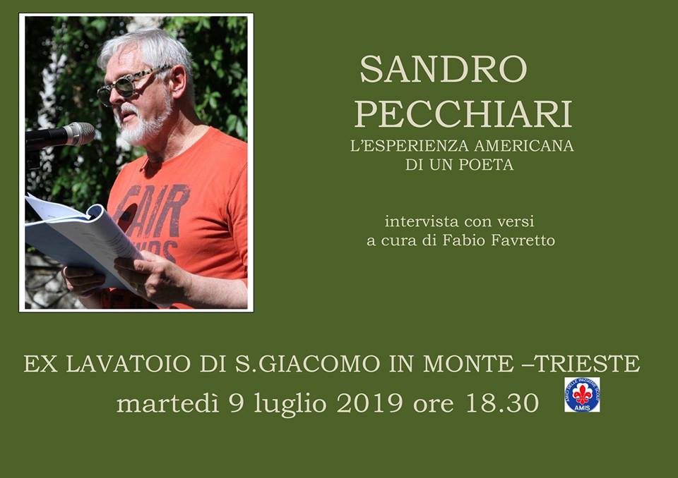 Scopri di più sull'articolo L’esperienza americana di un poeta – con Sandro Pecchiari