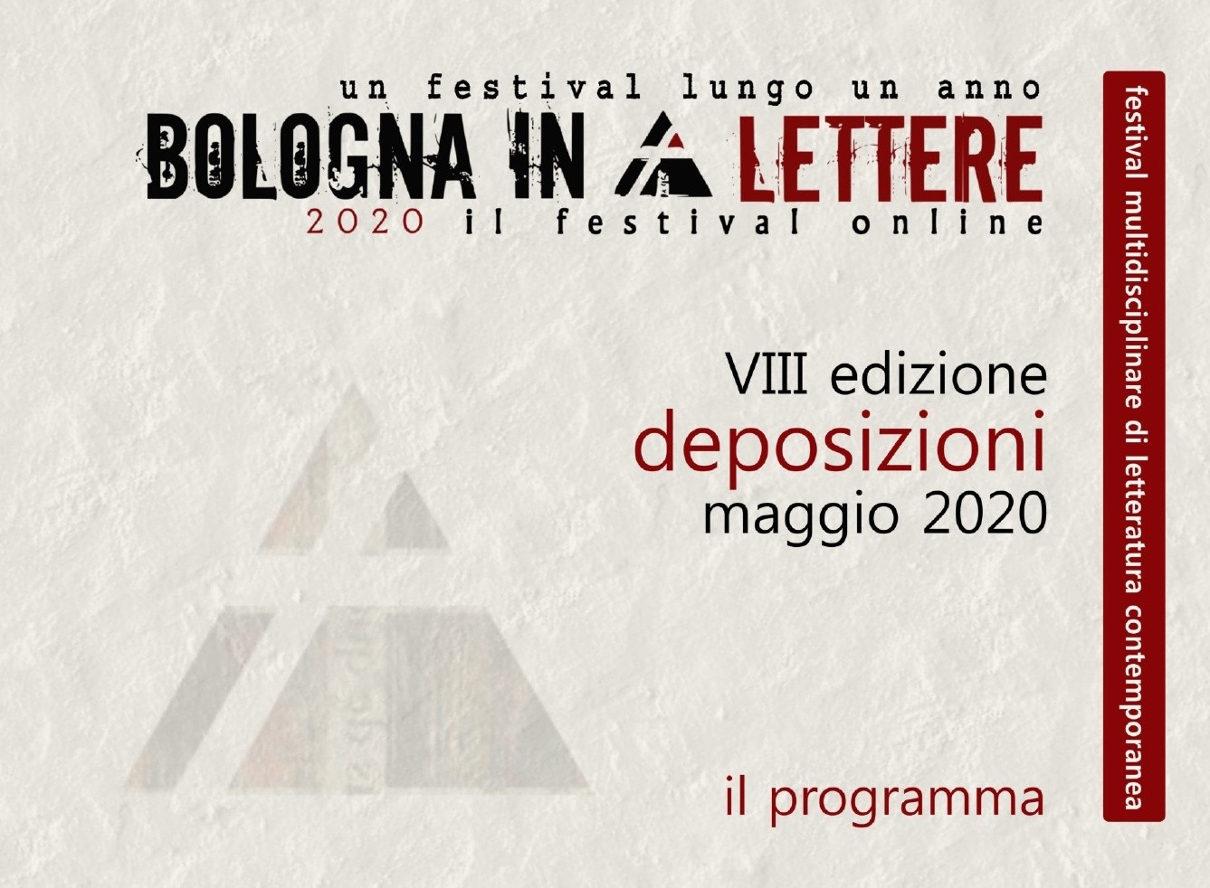 Al momento stai visualizzando Bologna in Lettere 2020