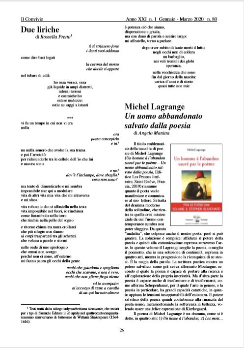 Scopri di più sull'articolo Nerotonia su Il Convivio