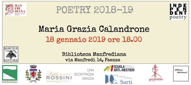 Scopri di più sull'articolo Poetry: Maria Grazia Calandrone