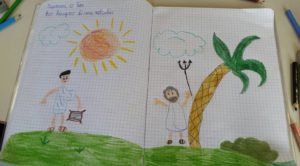 Scopri di più sull'articolo LE NOTTI DEL MITO: i disegni dei bambini