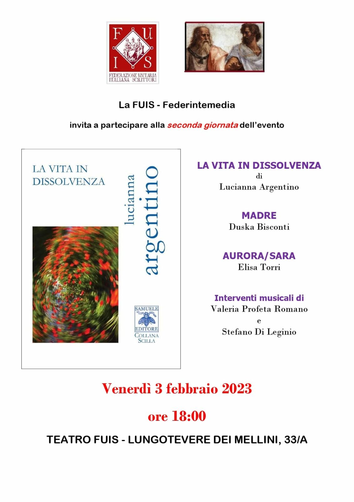 Al momento stai visualizzando La vita in dissolvenza alla Fuis – 3 febbraio