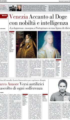 Scopri di più sull'articolo L’ora del mondo su La Gazzetta di Parma del 3 gennaio