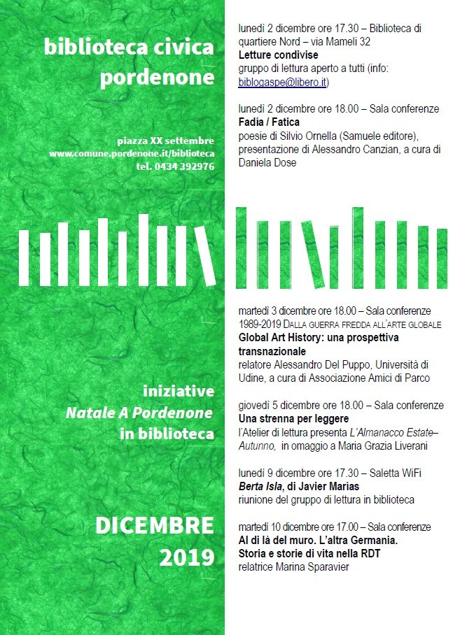 Al momento stai visualizzando Fadia a Pordenone – 2 dicembre