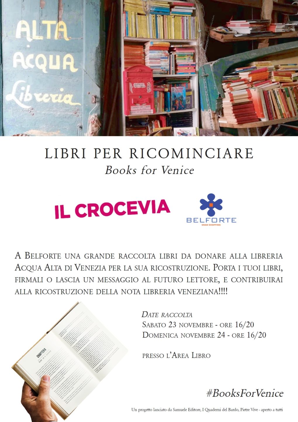 Scopri di più sull'articolo #BooksForVenice a Belforte