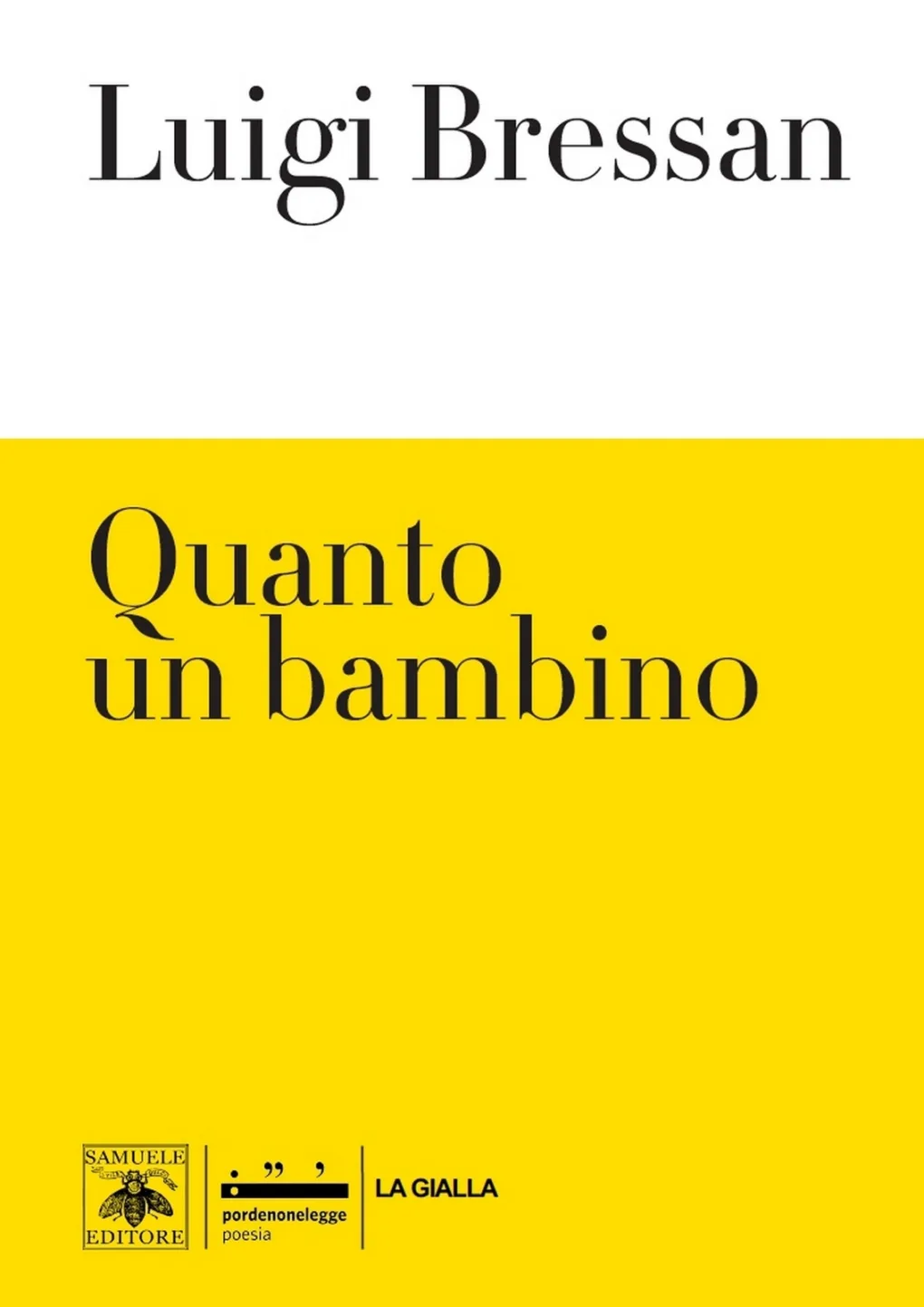 Scopri di più sull'articolo Quanto un bambino – Luigi Bressan