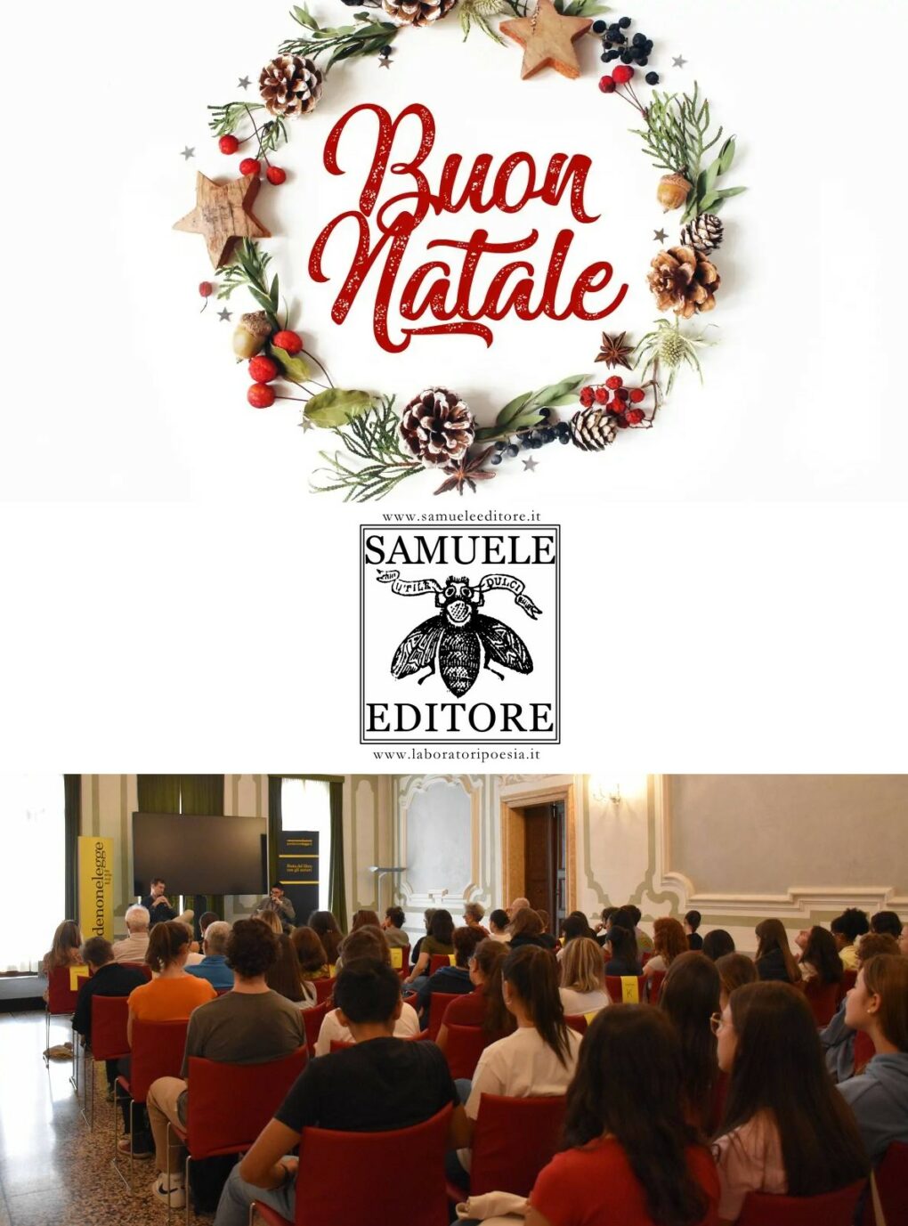 Scopri di più sull'articolo Buon Natale dalla Samuele Editore