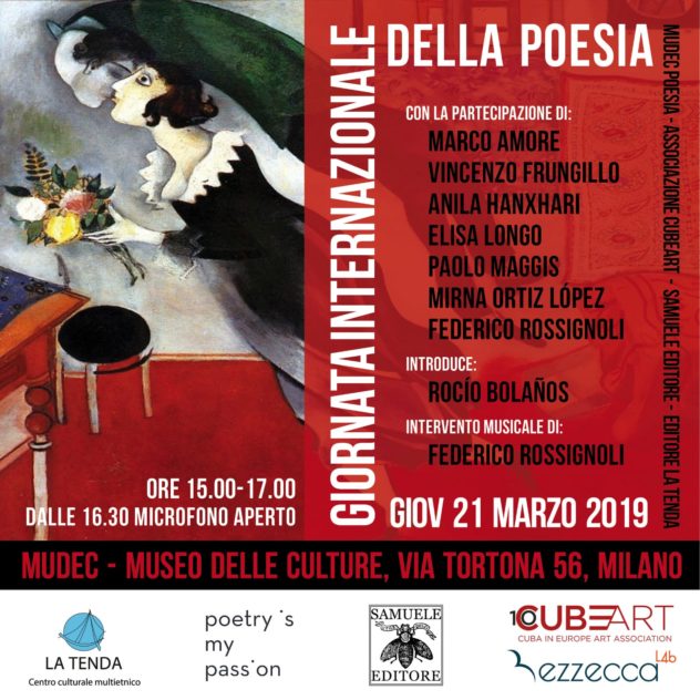 Scopri di più sull'articolo Giornata Internazionale della Poesia – Milano 21 marzo