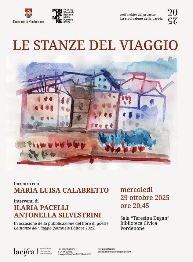 Scopri di più sull'articolo Le stanze del viaggio a Pordenone – 29 ottobre