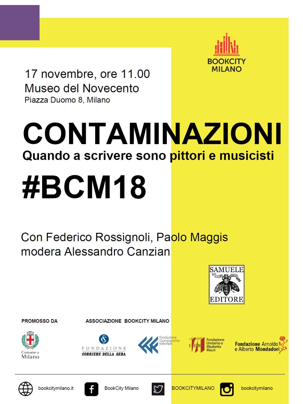 Al momento stai visualizzando Contaminazioni – BookCity 2018