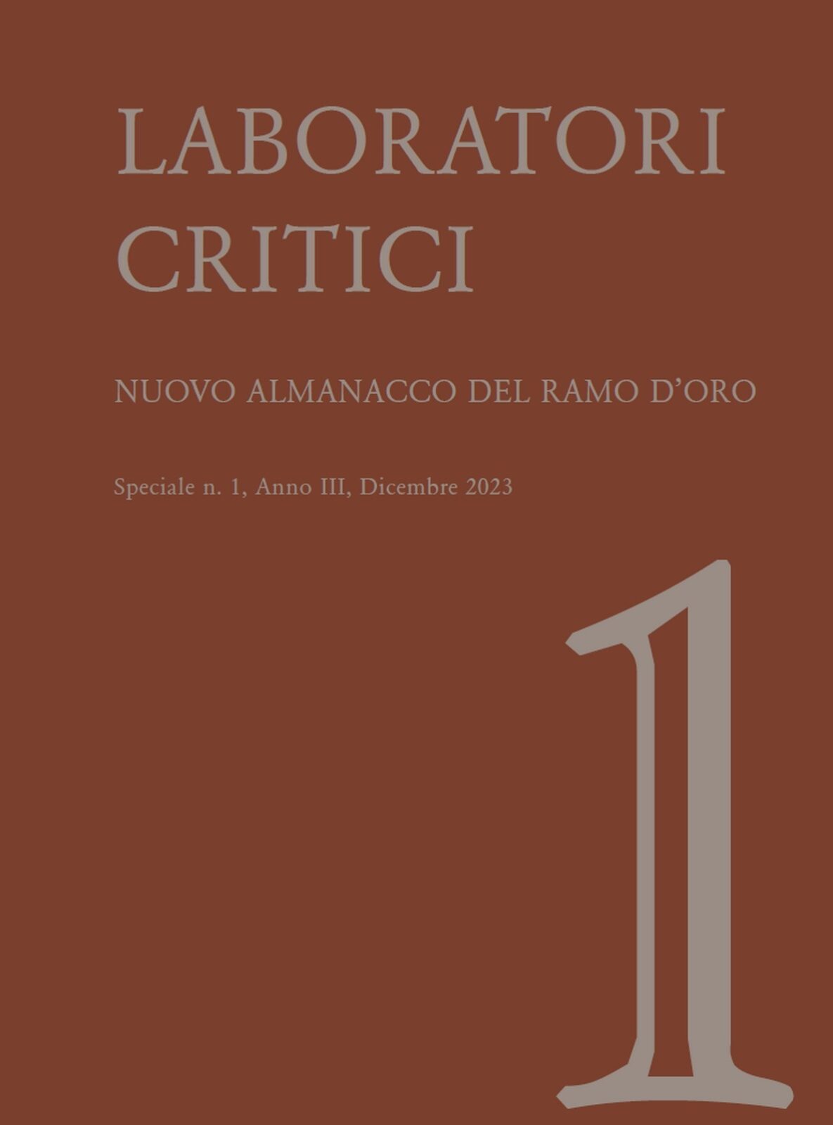 Al momento stai visualizzando Il “Nuovo Almanacco del Ramo d’Oro” su Perigeion