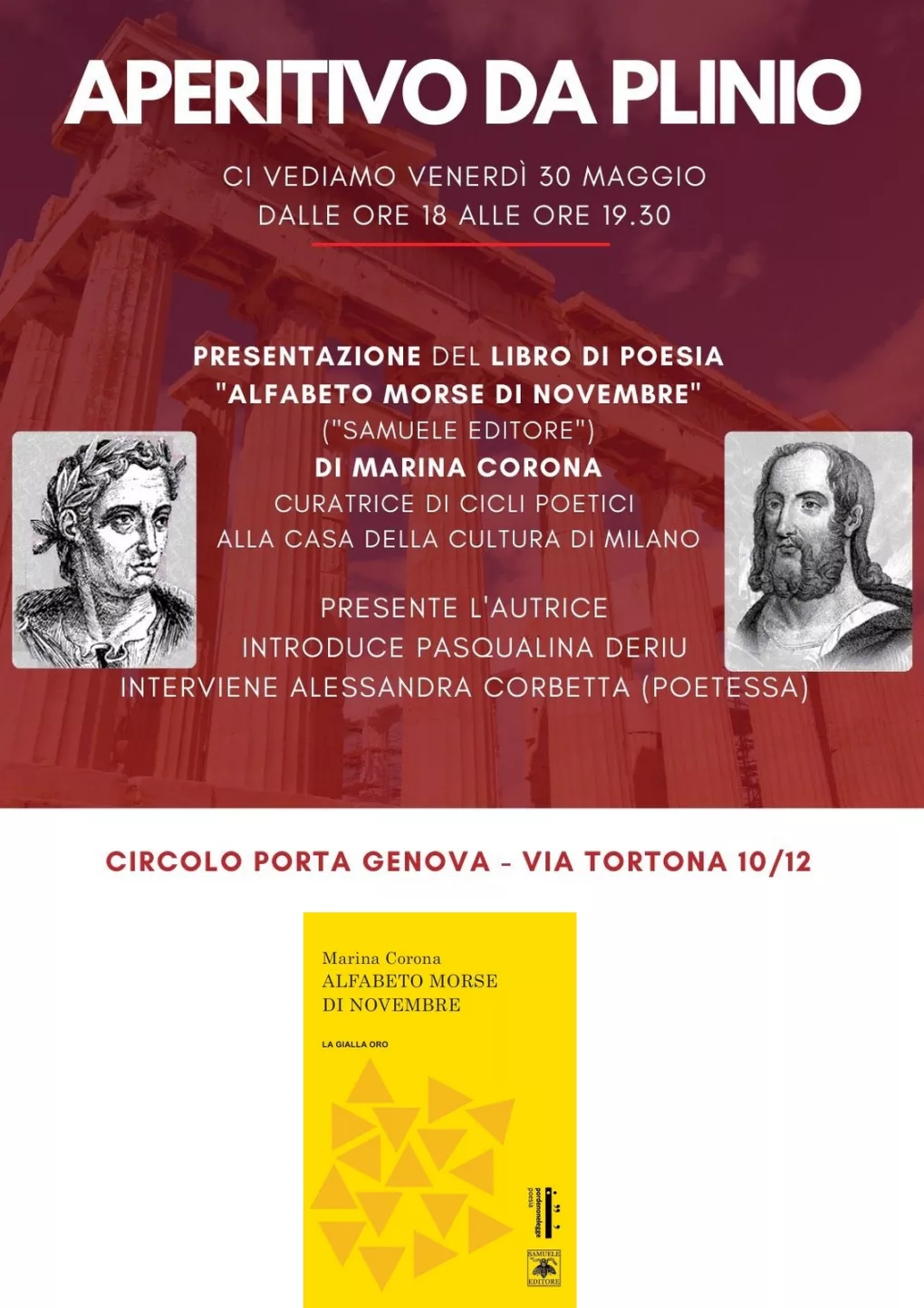 Scopri di più sull'articolo Alfabeto morse di Novembre a Milano – 30 maggio