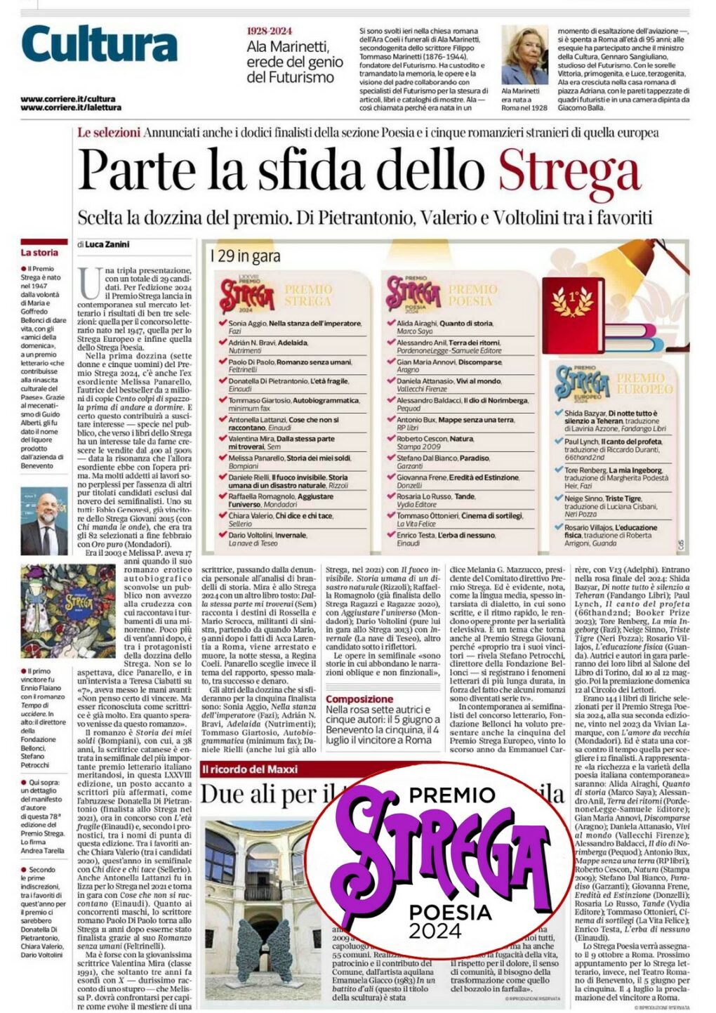 Scopri di più sull'articolo dal Corriere della Sera del 6 aprile