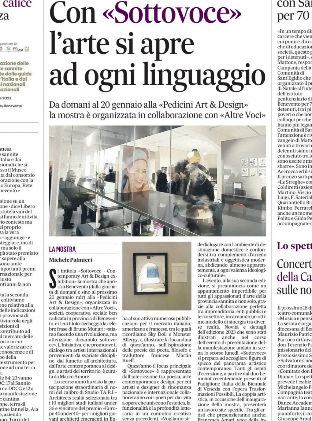 Scopri di più sull'articolo da Il Mattino del 15 dicembre su Martin Rueff a Sottovoce