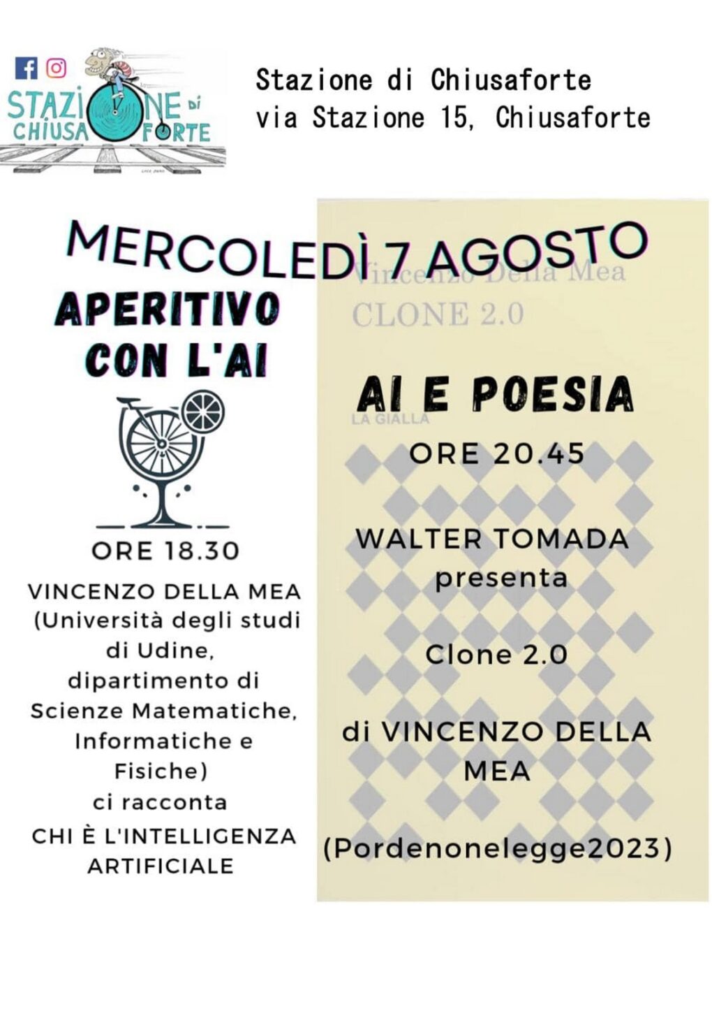 Scopri di più sull'articolo Clone 2.0 a Chiusaforte – 7 agosto
