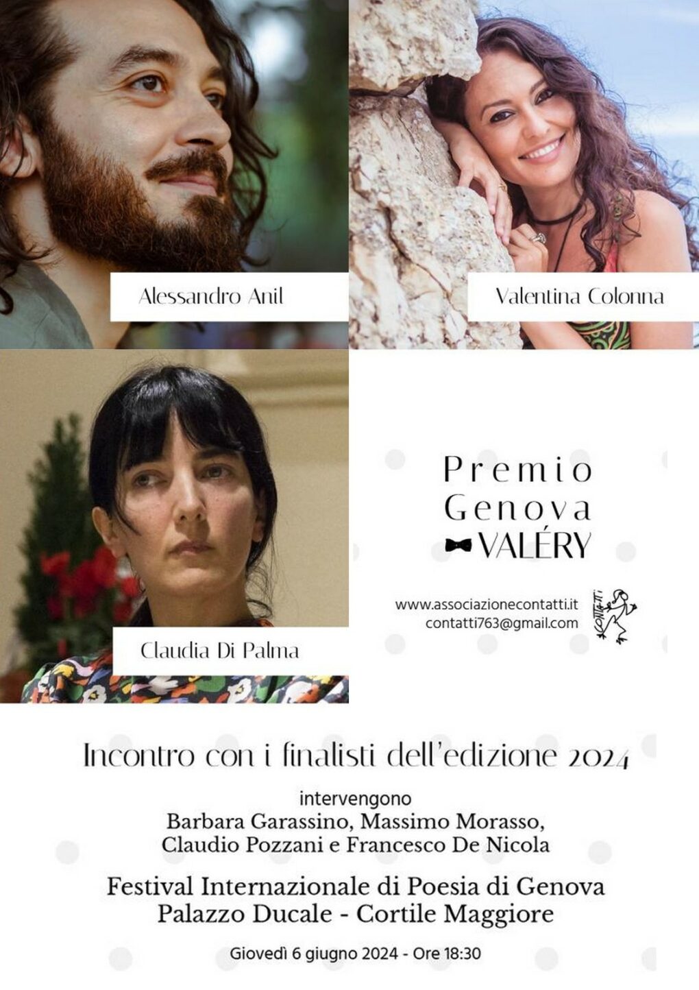 Scopri di più sull'articolo Alessandro Anil finalista premio Genova-Valery 2024 – 6 giugno
