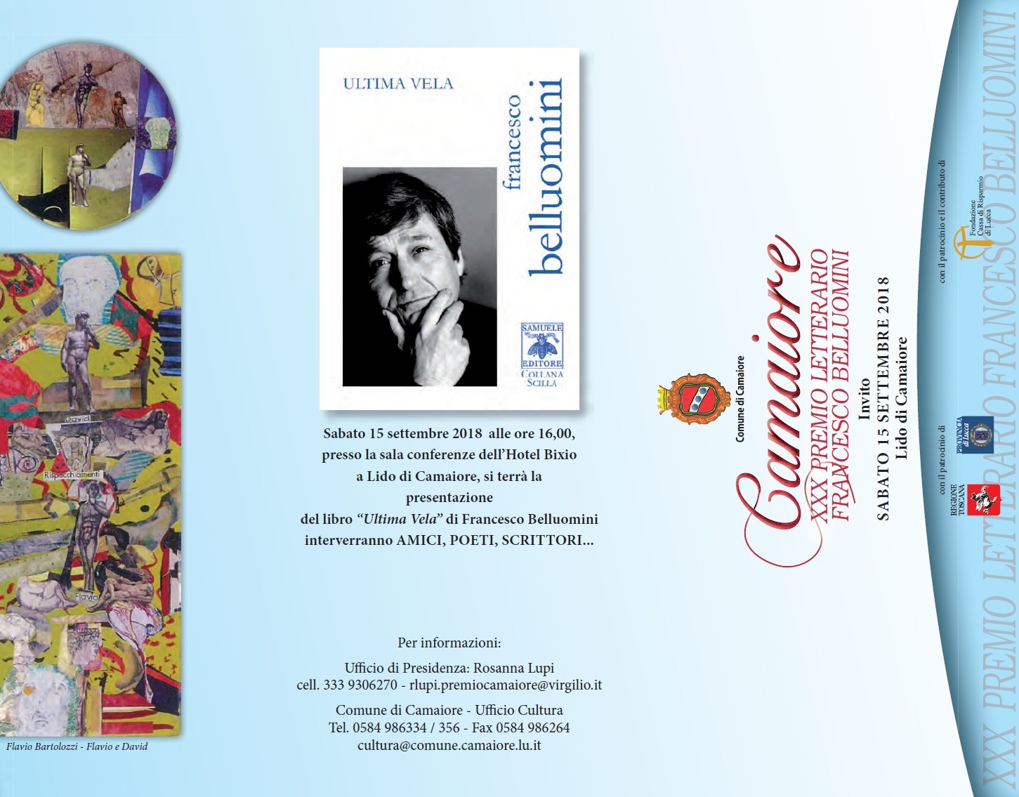 Al momento stai visualizzando CONFERENZA SULLA POESIA DI FRANCESCO BELLUOMINI – Camaiore, 15 settembre