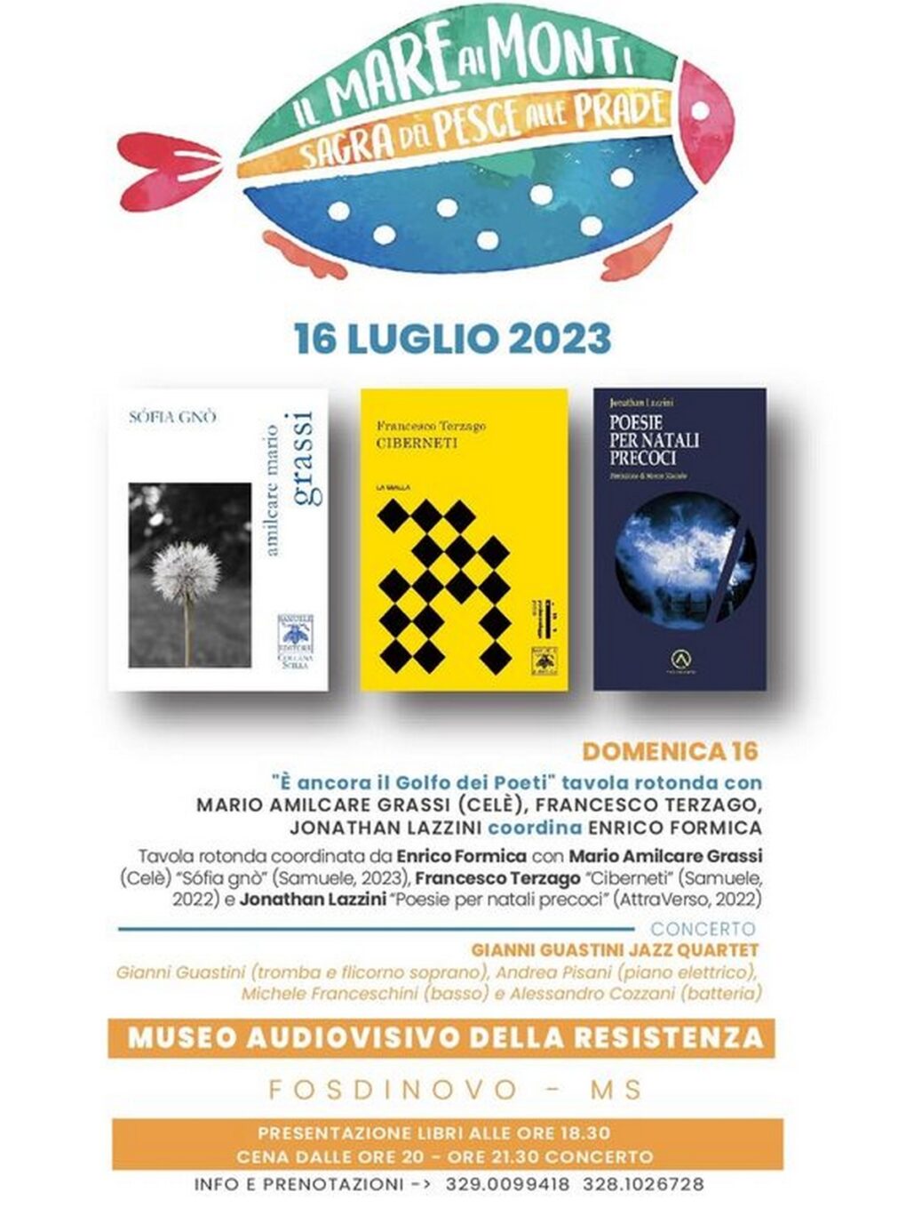 Scopri di più sull'articolo Ciberneti e Sófia gnò a Fosdinovo – 16 luglio