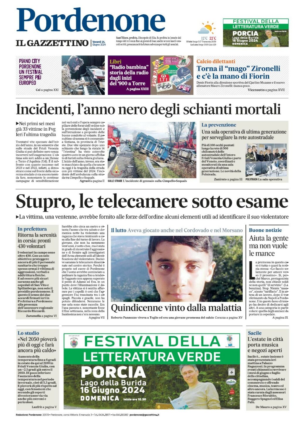 Scopri di più sull'articolo da Il Gazzettino del 14 giugno