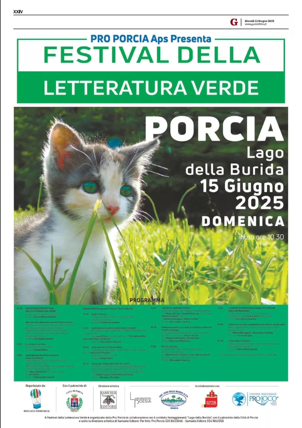 Scopri di più sull'articolo dal Gazzettino del 12 giugno