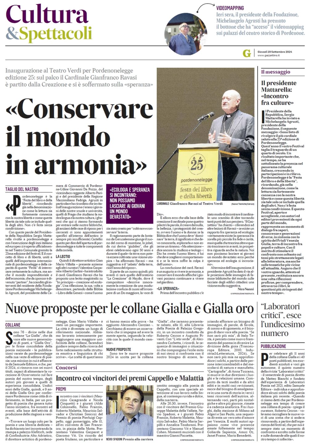 Scopri di più sull'articolo dal Gazzettino del 19 settembre su Laboratori critici n.6