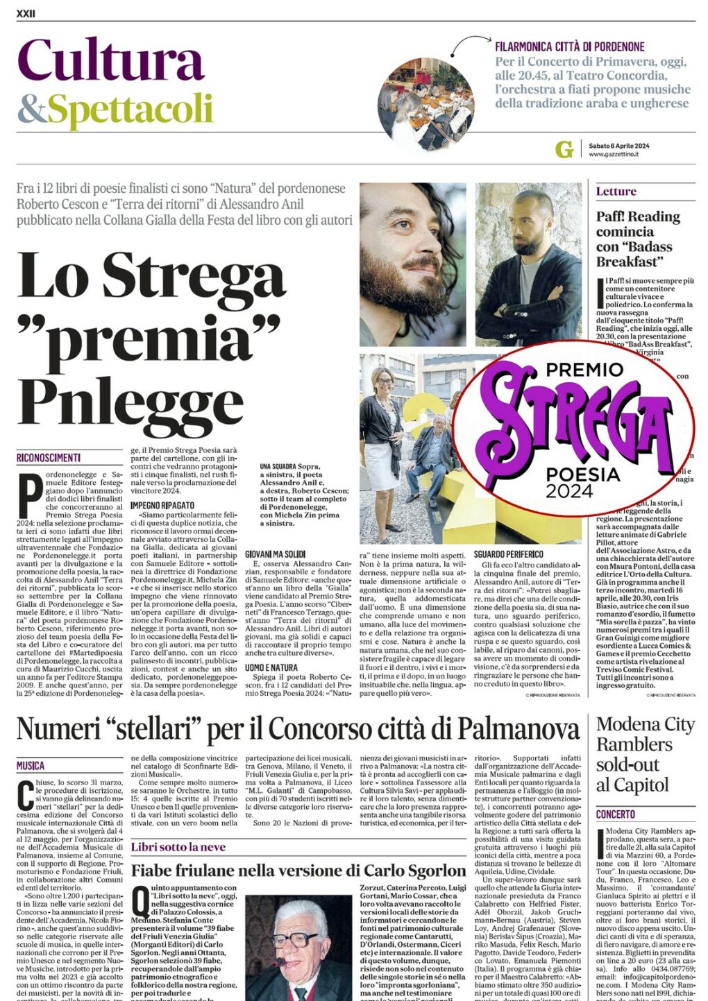 Scopri di più sull'articolo da Il Gazzettino del 6 aprile