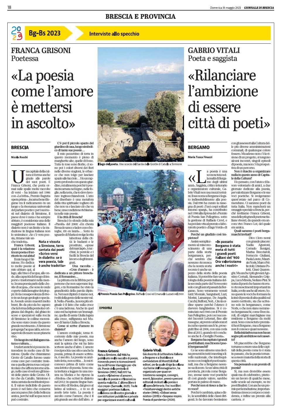 Scopri di più sull'articolo Le crepe su Giornale di Brescia del 14 maggio