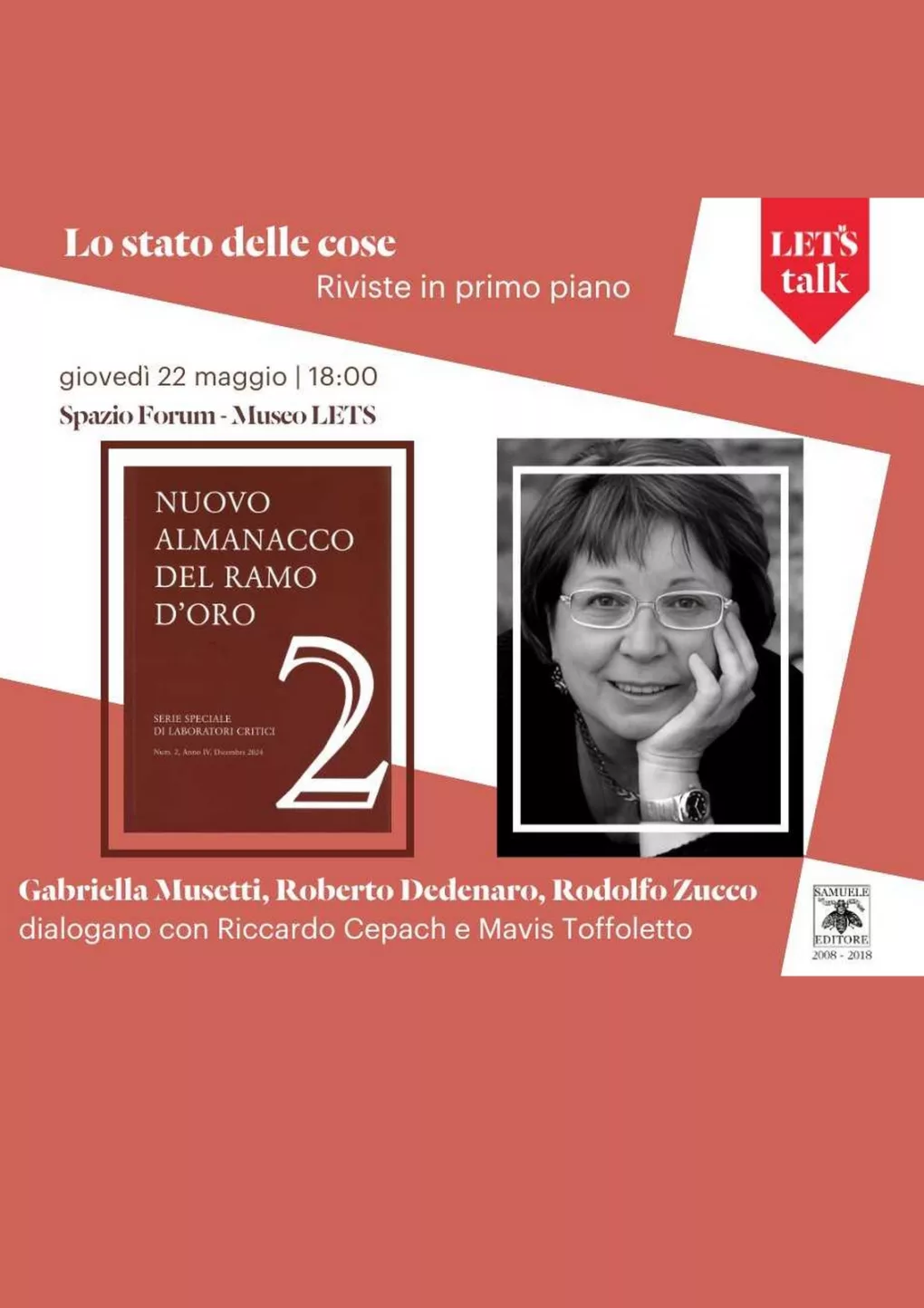 Scopri di più sull'articolo Il Nuovo Almanacco del Ramo d’Oro a Lets – Trieste 22 maggio