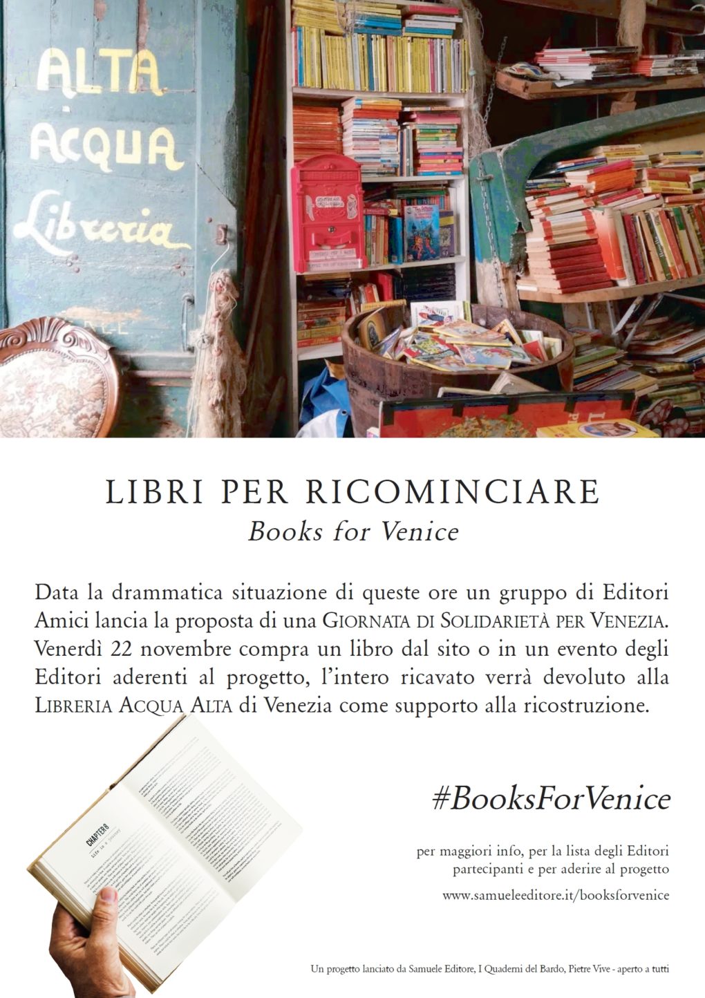 Scopri di più sull'articolo #BooksForVenice