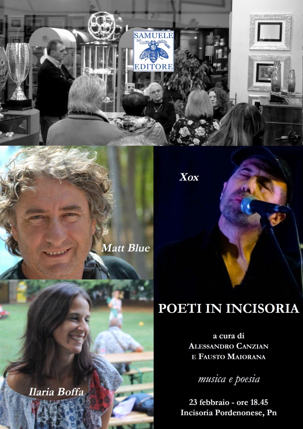 Scopri di più sull'articolo Poeti in incisoria: Musica e Poesia – 23 febbraio