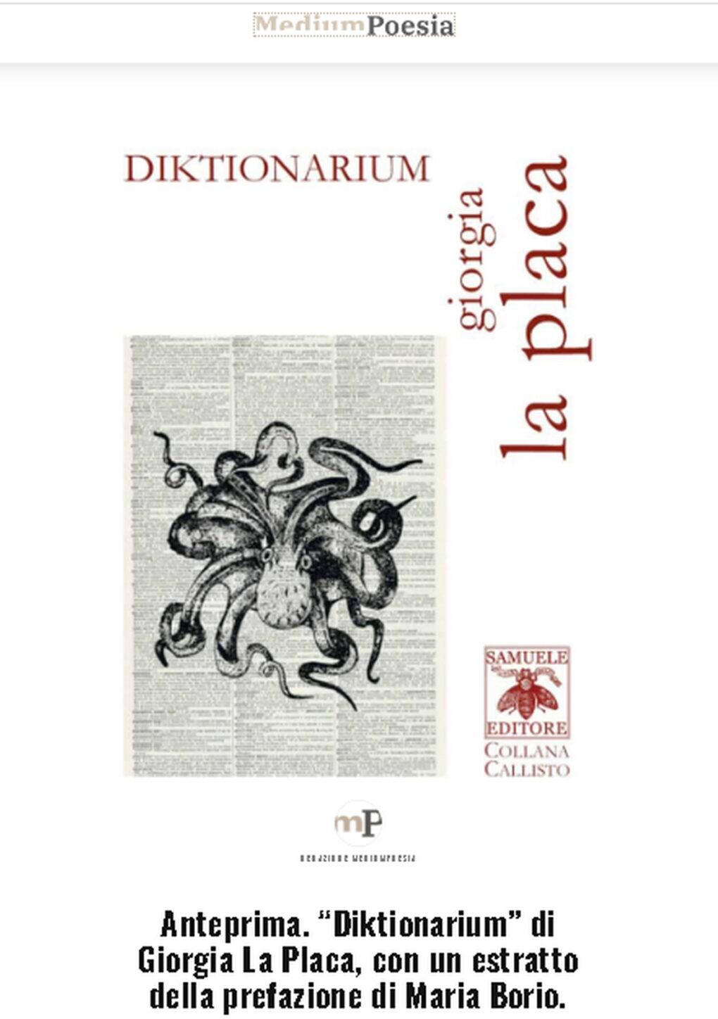 Scopri di più sull'articolo Diktionarium su MediumPoesia