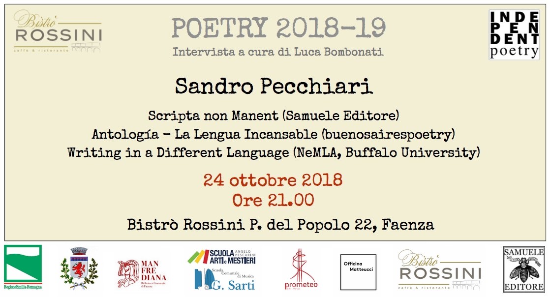 Al momento stai visualizzando Scripta non manent al Poetry