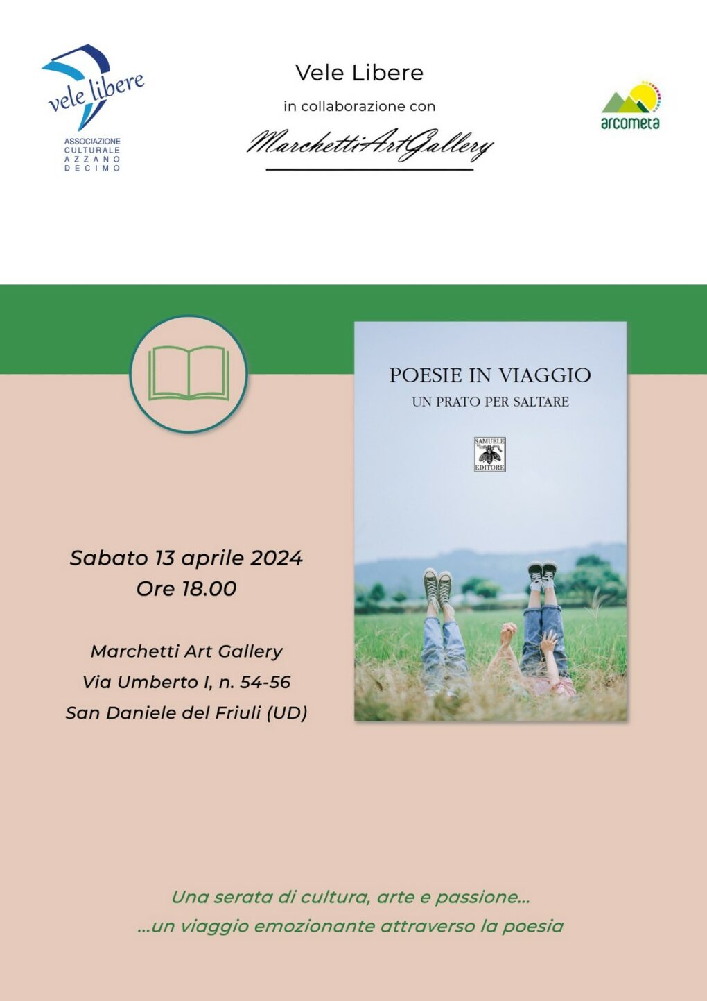 Scopri di più sull'articolo Poesie in viaggio a San Daniele – 13 aprile