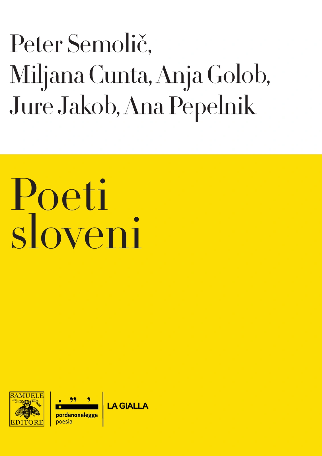 Copertina di Poeti sloveni