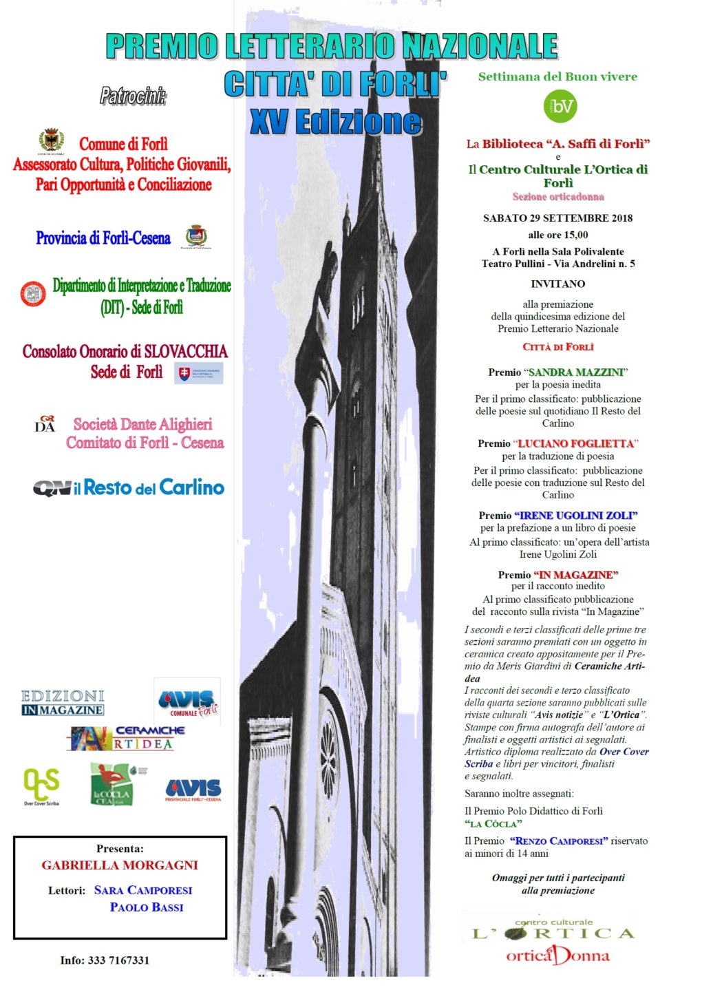 Scopri di più sull'articolo Ultima vela finalista al Premio Città di Forlì