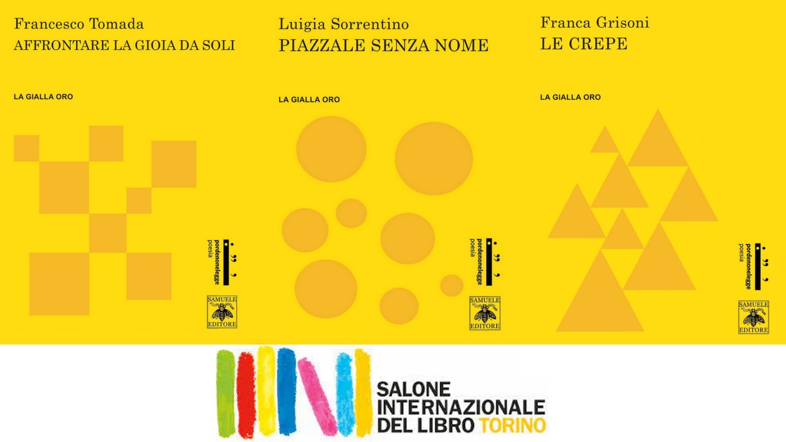 Al momento stai visualizzando Salone del Libro di Torino 2021 – Collana Gialla Oro